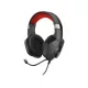Trust GXT 323 Carus gaming fejhallgató headset fekete-piros