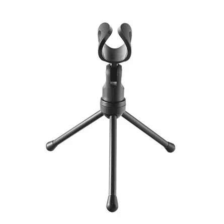 Trust Mikrofon - GXT 212 Mico (Studió design; 3,5mm jack + USB adapter; 180cm kábel; állvány; fekete-vörös)
