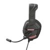 Trust GXT 448 Nixxo Illuminated gaming fejhallgató headset fekete-piros