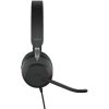 Jabra Evolve2 40 SE UC Stereo fejhallgató headset fekete