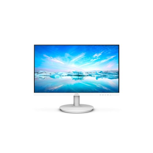 PHILIPS IPS monitor 23.8" 241V8AW, 1920x1080, 16:9, 250cd/m2, 4ms, VGA/HDMI, hangszóró, fehér