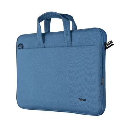 Trust Bologna Eco Slim 16" notebook poliészter oldaltáska kék