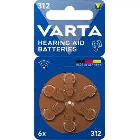 Varta 24607101416 hallókészülék elem 6db (blister)