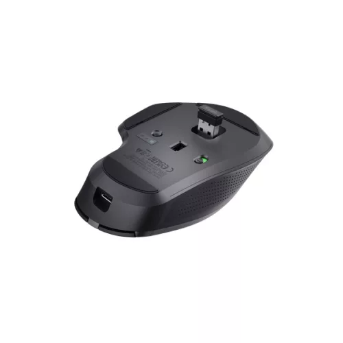 TRUST Vezeték nélküli egér 24820, Ozaa+ Multi-Device Wireless Mouse - Black