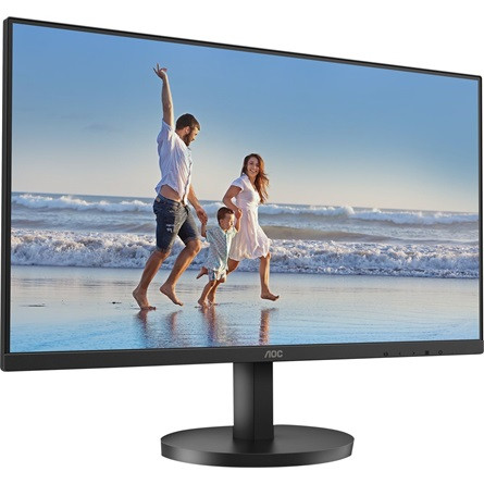 AOC IPS monitor 23.8" 24B3HA2, 1920x1080, 16:9, 250cd/m2, 1ms, VGA/HDMI, hangszóró, 100Hz