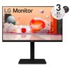 LG Monitor 24" - 24BA550-B (IPS; 16:9; 1920x1080; 5ms; 250cd; 100Hz; Dsub, DP, HDMI; USB, Hangszóró, sRGB99%, Pivot)