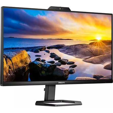 PHILIPS IPS monitor 23.8" 24E1N5300HE, 1920x1080, 16:9, 300cd/m2, 1ms, 4xUSB/HDMI/DisplayPort/USB-C, hangszóró&webkamera