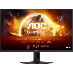   AOC Gaming 180Hz IPS monitor 23.8" 24G4XE, 1920x1080, 16:9, 300cd/m2, 1ms, 2xHDMI/DisplayPort, hangszóró