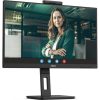 AOC 24P3CW 23.8" IPS LED monitor fekete 75Hz (USB-C: 65W; webcam: 5MP)