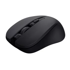   Trust Egér Notebook Vezeték Nélküli - Mydo Silent Eco (Optikai; 1000-1800dpi, mikro vevő; fekete)