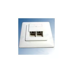 ROLINE fali aljzat STP CAT6 2xRJ45 süllyesztett