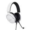 Trust GXT 489 Fayzo gaming fejhallgató headset fehér-fekete