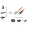 Equip Optikai Kábel - 254232 (OS2, LC/ST, 9/125µ, LSOH, sárga, 2m)