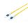 Equip Optikai Kábel - 254431 (OS2, LC/LC, 9/125µ, LSOH, sárga, 1m)