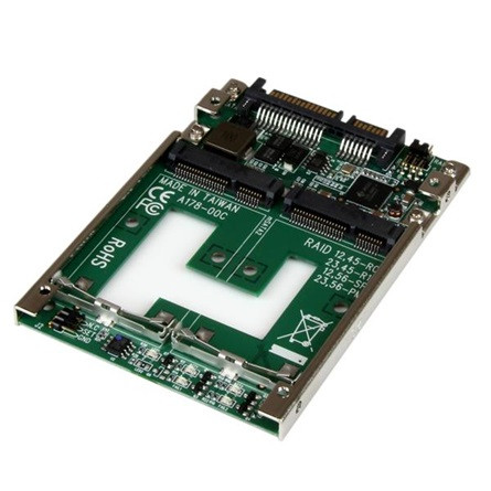 StarTech SATA3 2,5" 2 portos mSATA RAID vezérlő