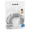 S-link Kábel - SL-CAT05 (UTP patch kábel, CAT5e, szürke, 5m)