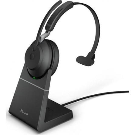 Jabra Evolve2 65, Link380c UC Mono Stand Black