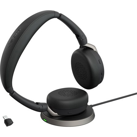 Jabra EVOLVE2 65 FLEX LINK380C UC STEREO WLC fejhallgató headset