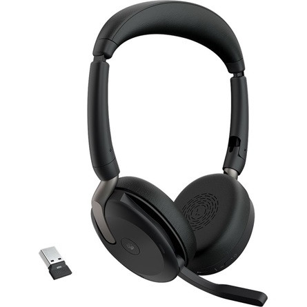 Jabra EVOLVE2 65 FLEX LINK380A UC STEREO WLC fejhallgató headset