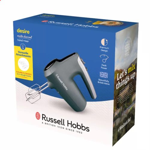 Russell Hobbs DESIRE 27151-56/RH matt szénszürke kézi mixer, habverő