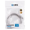 S-link Kábel - SL-CAT601 (UTP patch kábel, CAT6, szürke, 1m)