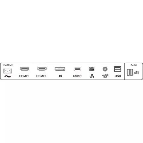 PHILIPS IPS monitor 27" 279P1, 3840x2160, 16:9, 350cd/m2, 4ms, USB-C(+dokkoló)/4xUSB/LAN/DP/2xHDMI, hangszóró