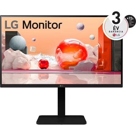 LG 27BA550-B 27" IPS LED monitor fekete 100Hz