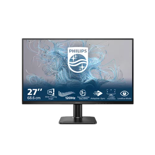 PHILIPS 120Hz monitor 27"  27E2N1110/00, 1920x1080, 16:9, 300 cd/m2, 1ms, D-SUB/HDMI