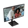 AOC IPS monitor 27" 27E4U 1920x1080, 16:9, 300cd/m2, 4ms, VGA/HDMI/USB, hangszóró, 120 Hz, áll.mag., pivot