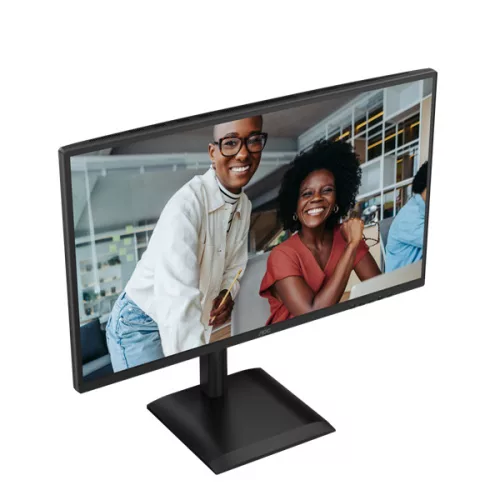 AOC IPS monitor 27" 27E4U 1920x1080, 16:9, 300cd/m2, 4ms, VGA/HDMI/USB, hangszóró, 120 Hz, áll.mag., pivot