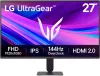 LG 27" 24G411A-B Full HD IPS gaming monitor 120 Hz-es képfrissítési sebességgel