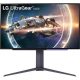 LG 27GR95QE-B UltraGear 26.5" OLED gaming monitor fekete 240Hz G-Sync / FreeSync Premium