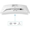 Philips 27M2C5201L 27" ívelt VA LED gaming monitor fehér 180Hz