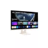 LG Monitor 27" Smart - 27SR50F-W (IPS; 16:9; 1920x1080; 14ms; 250cd; HDMI, USB, Bluetooth, Hangsz., HDR, webOS, Airplay)
