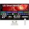 LG 27U731SA-W 27" IPS LED smart monitor fehér (USB-C: 65W; távvezérlő)