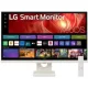 LG MON LG Smart monitor 27" 27U731SA-W, 3840x2160, 16:9, 350cd/m2, 5ms, HDMIx2/USBx2/USB-C, hangszóró