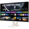 LG 27U731SA-W 27" IPS LED smart monitor fehér (USB-C: 65W; távvezérlő)