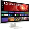 LG 27U731SA-W 27" IPS LED smart monitor fehér (USB-C: 65W; távvezérlő)