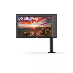   LG Monitor 27" Ergonomic -27UN880P-B (IPS; 16:9; 4K 3840x2160; 5ms; 350cd; HDMIx2; DP; HDR; USB-C; FSync; sRGB99%)