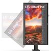 LG 27UN880P-B UltraFine Ergo Stand 27" IPS LED monitor fekete FreeSync