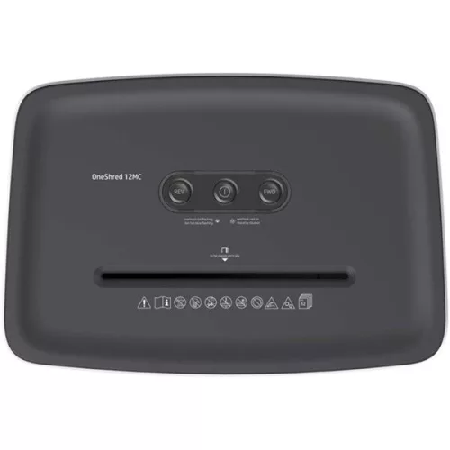 HP Iratmegsemmisítő, mikrokonfetti, 12 "Oneshred 12MC", világosszürke