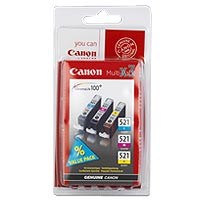 Canon CLI-521 multipack patron C/M/Y