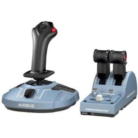   Thrustmaster TCA Officer Pack Airbus Edition USB-A joystick + gázkar játékvezérlő szürke-fekete