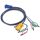 Aten PS/2 VGA KVM kábel 1.8m