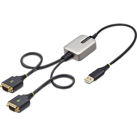 StarTech 2-PORT USB SERIAL ADAPTER TO DUAL DB9 RS232 ADAPTER