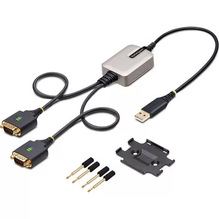 StarTech 2-PORT USB SERIAL ADAPTER TO DUAL DB9 RS232 ADAPTER