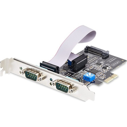 StarTech 2-PORT SERIAL PCIE CARD .