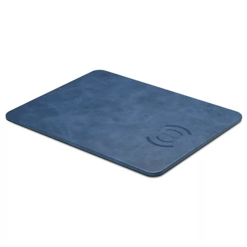 Rampage Egérpad - 30269 (285x195x3mm; kék, Wireless töltő)