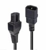 Lindy 2m IEC C14 to IEC C15 Extension Cable