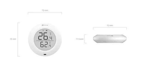 EZVIZ T51C Okos hőmérséklet és páratartalom érzékelő